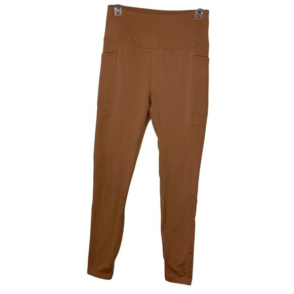 Mondetta Medium Thermal Leggings • Fleece Lined • High Waist • Phone Pockets - Picture 1 of 9